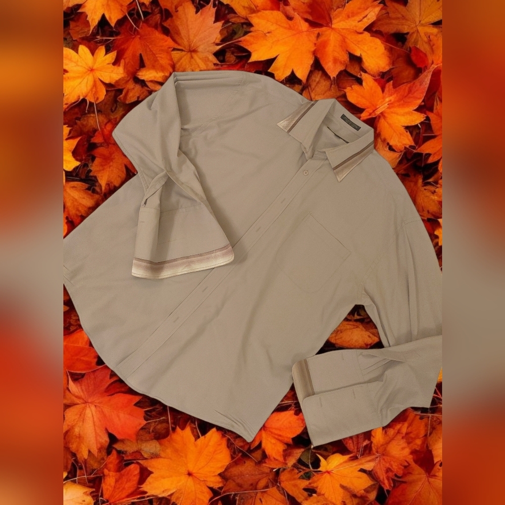 *0225 New Gen dress shirt men 16-16 1/2